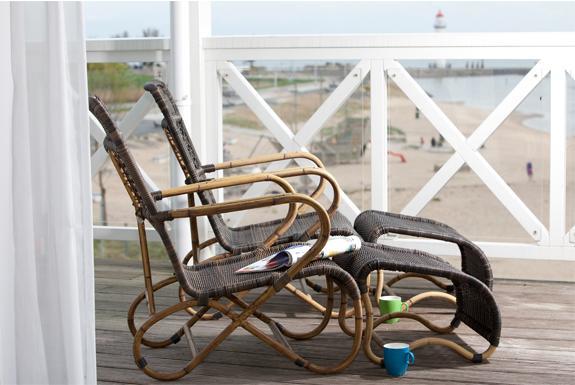 Balkon met zitje | Beachhotel Cape Helius